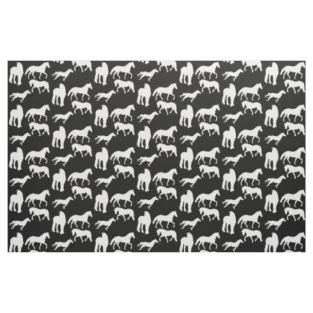 Tissu Chevaux (Fat Quarter)