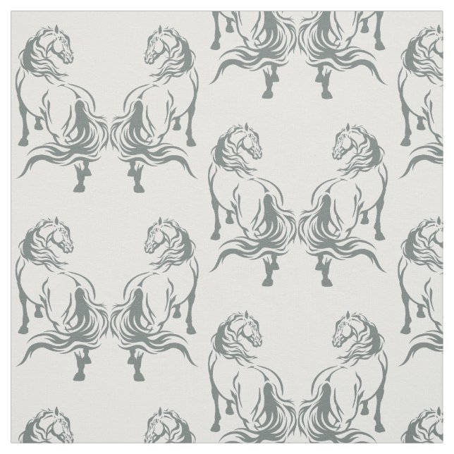 Tissu chevaux (Échantillon)