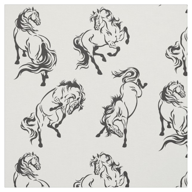 Tissu chevaux (Échantillon)
