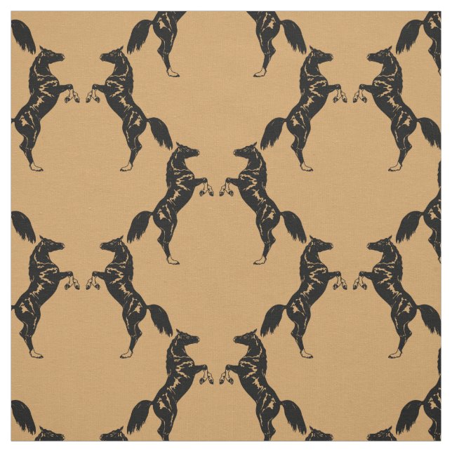 Tissu Chevaux de danse (Échantillon)