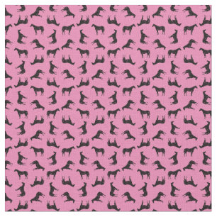 Tissu Chevaux d'époque illustrés COULEUR DE L'OCCIDENT