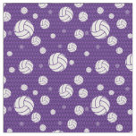 Tissu Chevron de volley-ball violet