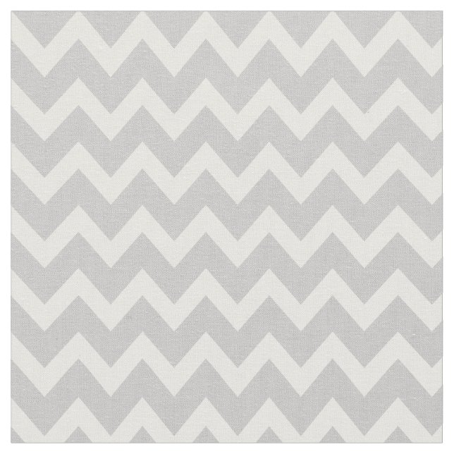 Tissu Chevron moderne gris (Fermer)