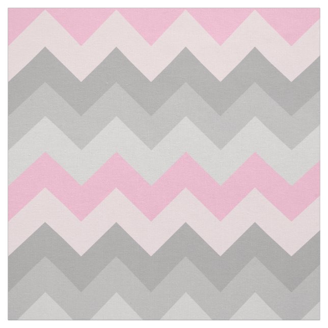Tissu Chevron Ombre rose Grey (Échantillon)