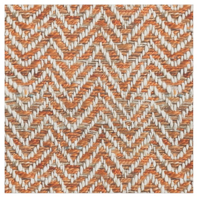 Tissu chevron rouge orange (Fermer)