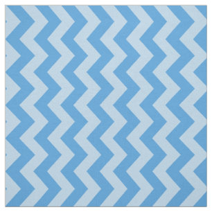 Tissu Chevrons marocains de modes de bleu de ciel