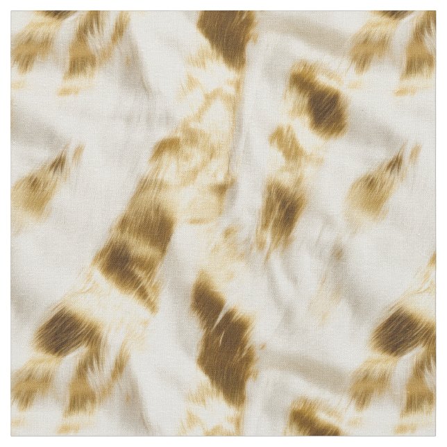 Tissu Chic Blanc Vachette blanche Occidentale Cowboy (Fermer)