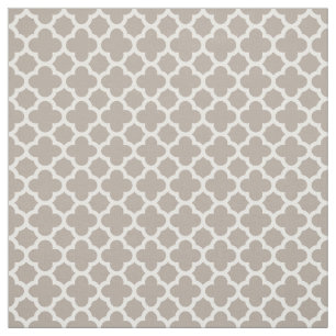 Tissu Chic gris-gris rétro Cute Trellis Motif