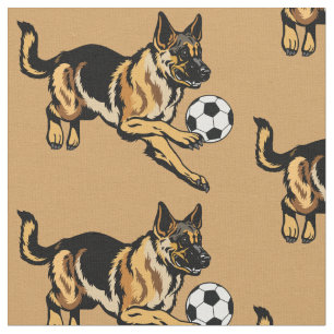 Tissu chien berger allemand