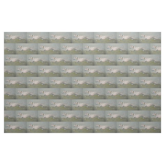 Tissu Chien courant ArtFabric de lévrier (Fat Quarter)