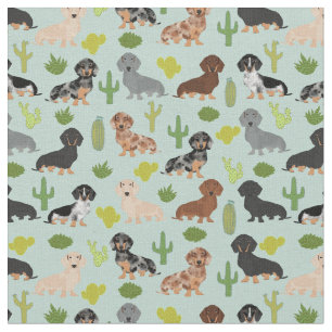 Tissu Chien de Dachshund
