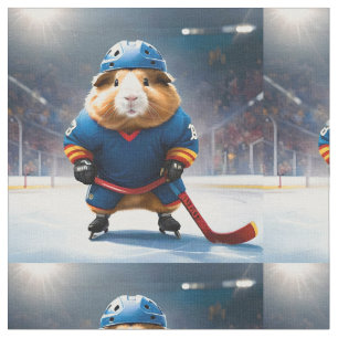 Tissu Chien de Guinée de hockey sur glace