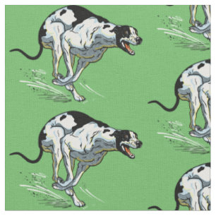 Tissu chien de race greyhound