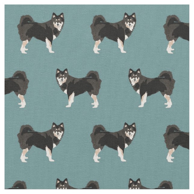 Tissu Chien Lapphund Finlandais (Fermer)