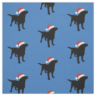 Tissu Chien noir de laboratoire utilisant le casquette