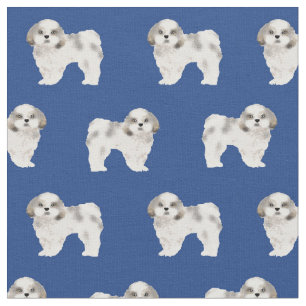 Tissu chien royal de shih tzu