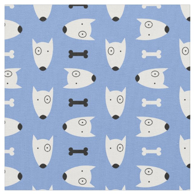 Tissu Chiens (Fermer)