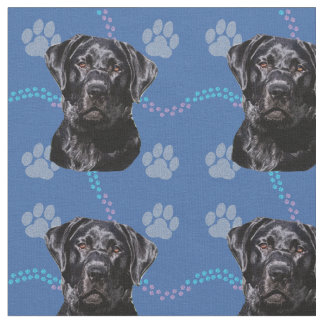 Tissu Chiens artistiques - Labrador Retriever v1