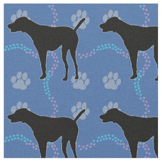 Tissu Chiens d'ombre - Pointeur allemand à cheveux court