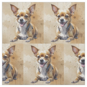 Tissu Chihuahua chien animal de compagnie