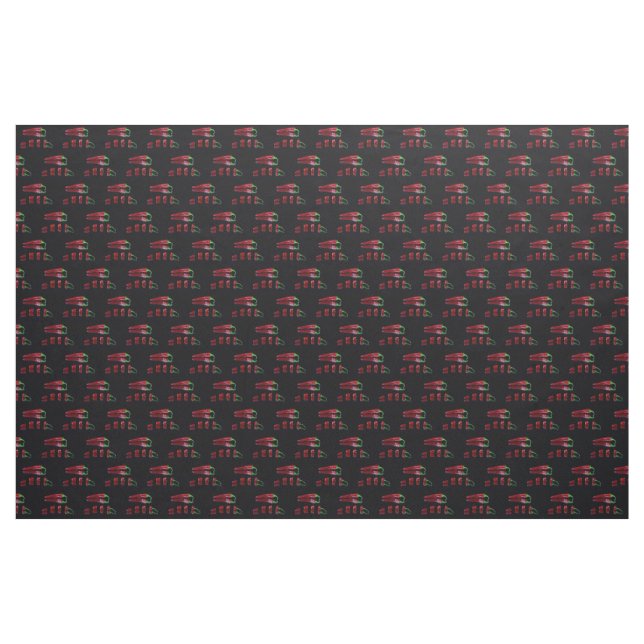 Tissu Chili chaud (Yard)