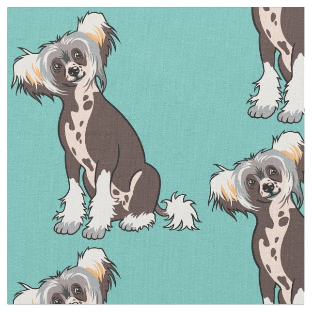 Tissu chinois de chien en cage (Fermer)
