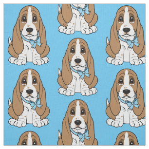 Tissu Chiot de Basset Hound