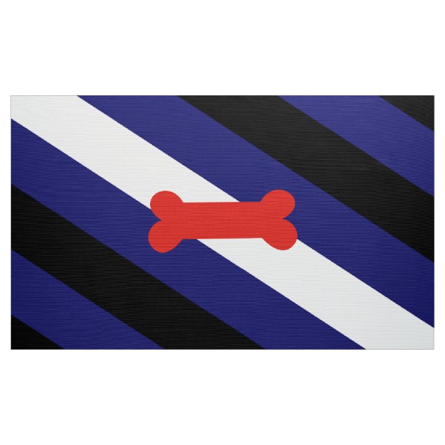 Tissu Chiot Jouer à la fierté drapeau (Yard)