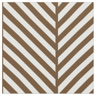 Tissu Chocolat Brown Herringbone Grande échelle