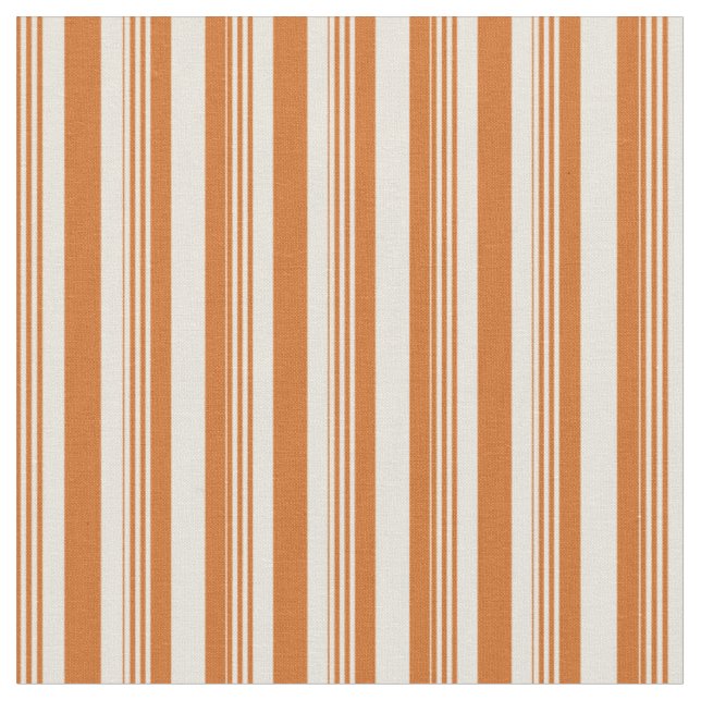 Tissu Chocolat et Motif beige (Fermer)