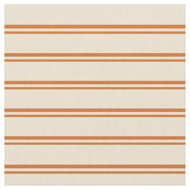Tissu Chocolat et Motif beige (Fermer)