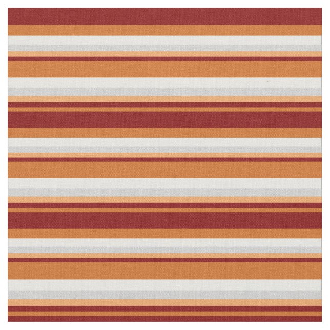 Tissu Chocolat, Maroon, Brown, Gris clair et crème à la  (Fermer)