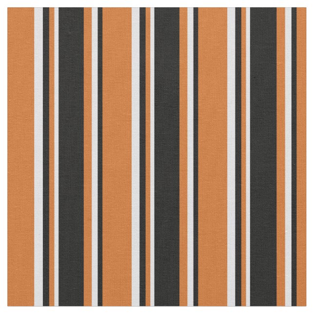 Tissu Chocolat, noir & lavande rayures colorées (Fermer)