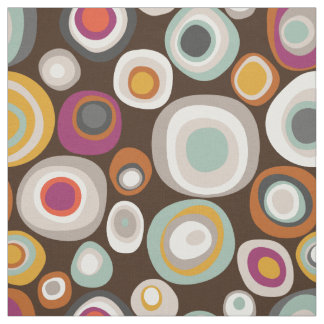 Tissu chocolat tache veneto boho