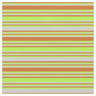 Tissu Chocolat, Vert clair et Gris clair