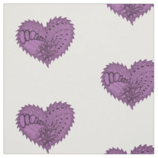 Tissu Choisissez N'Importe Quelle Couleur Coeur D'Amour