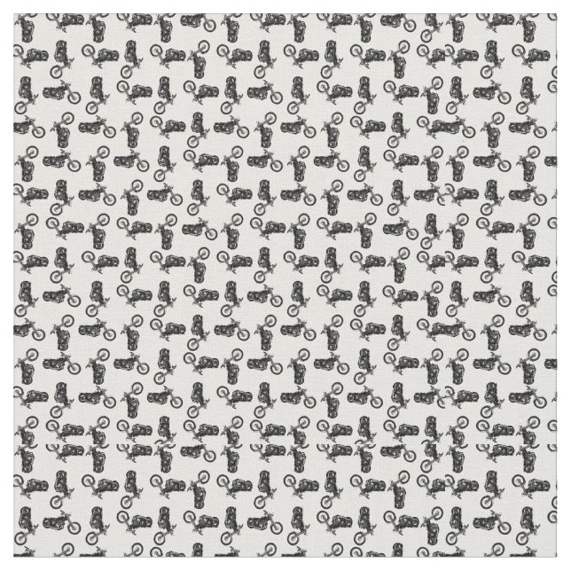 Tissu Chopper Mania pour imprimer Motif (Fermer)