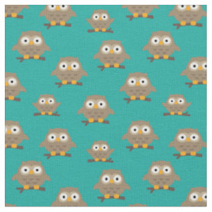 Tissu Chouettes