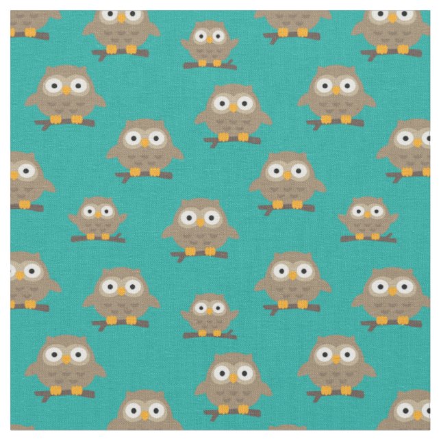 Tissu Chouettes (Fermer)