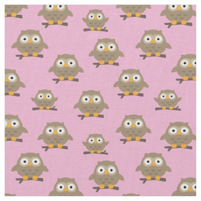 Tissu Chouettes (Fermer)