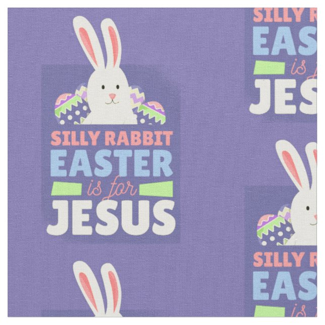 Tissu christian Easter Bunny jesus christ (Fermer)