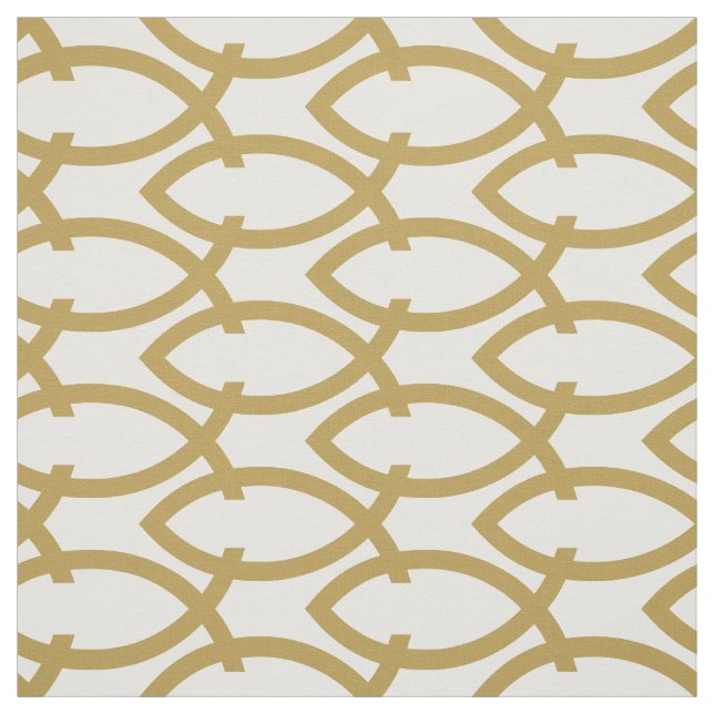 Tissu Christian Fish Motif (Échantillon)