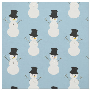 Tissu Christmas Snowman