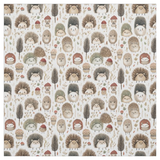 Tissu Chroniques des critères : Whimsy Hedgehog (Échantillon)