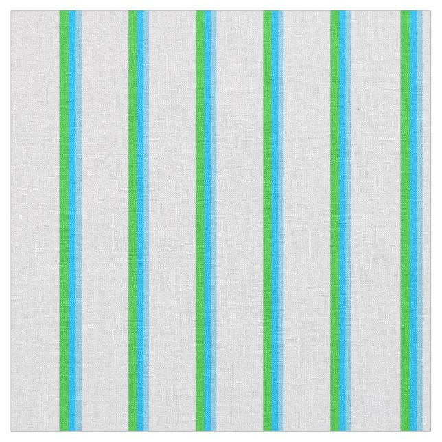Tissu Ciel bleu, Ciel bleu profond, Vert citron vert et  (Fermer)