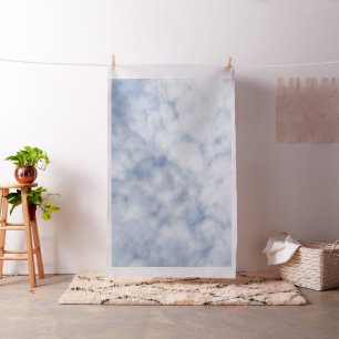 Tissu Ciel bleu en pastel nuageux 0155 de joli ressort