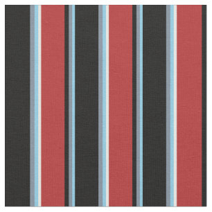 Tissu Ciel bleu, gris ardoise légère, noir, rouge, crème