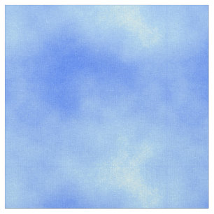 Tissu Ciel bleu nuageux