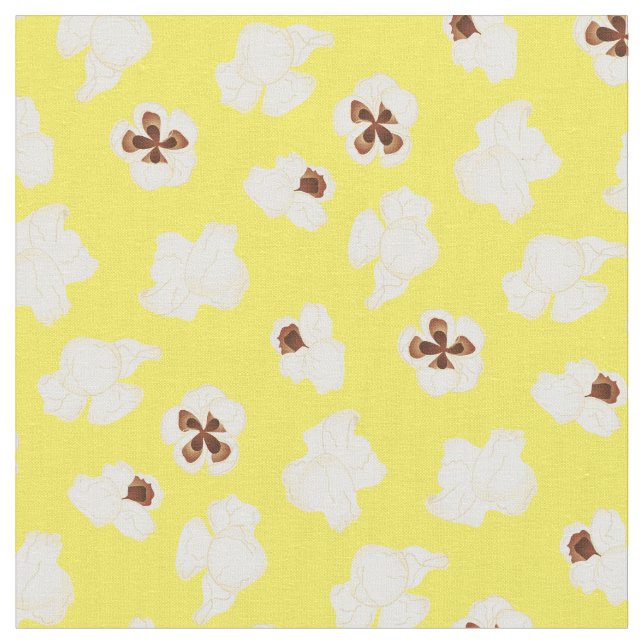Tissu Cinéma Mignon Popcorn (Fermer)