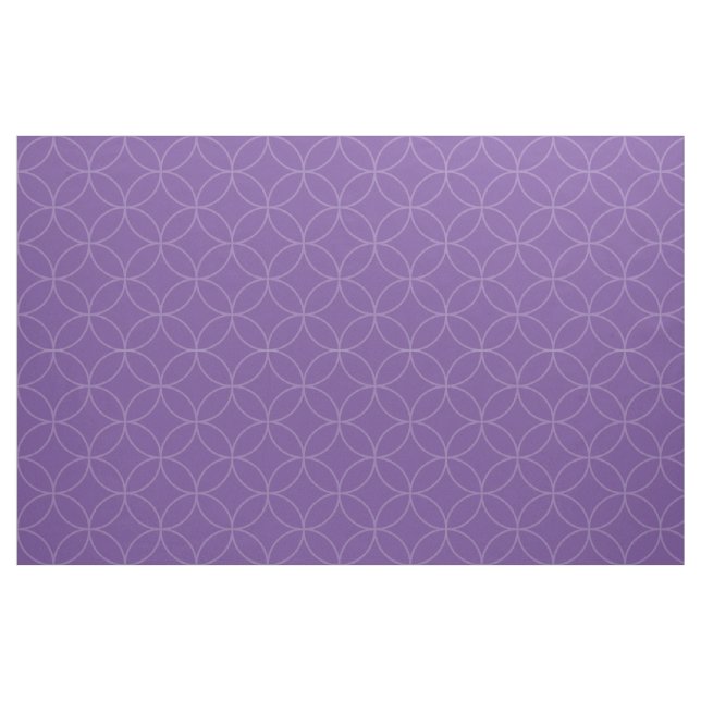 Tissu Circle Trans. Blanc Motif sans couture + votre dos (Fat Quarter)